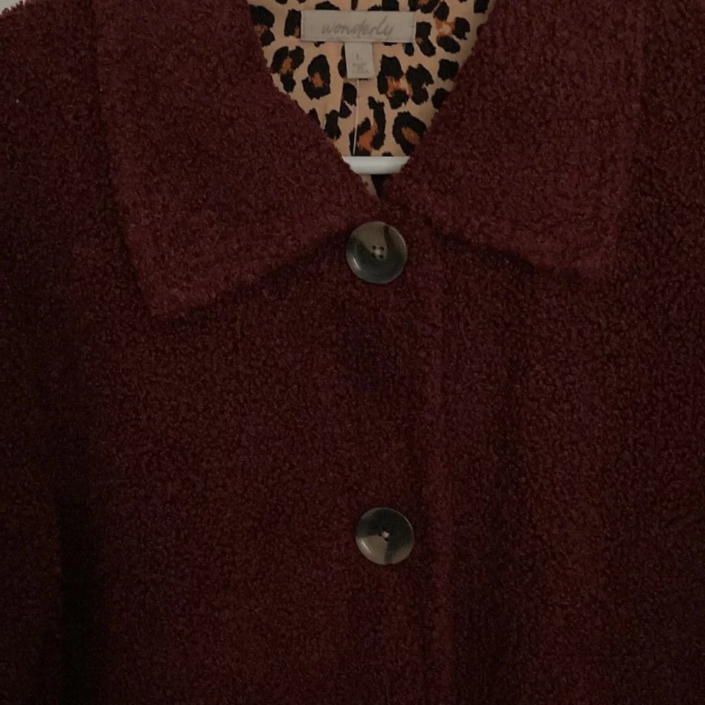New with tags Wonderly Size L coat - Picture 5 of 10